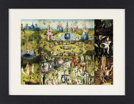 Hieronymus Bosch Garten Der Luste Poster Plakat Gerahmt 40x30cm 114431 Ebay