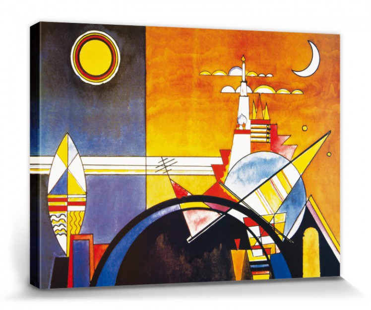 50++ Das grosse tor von kiew bild , Wassily Kandinsky Das Große Tor Kiew Poster LeinwandDruck (40x30cm