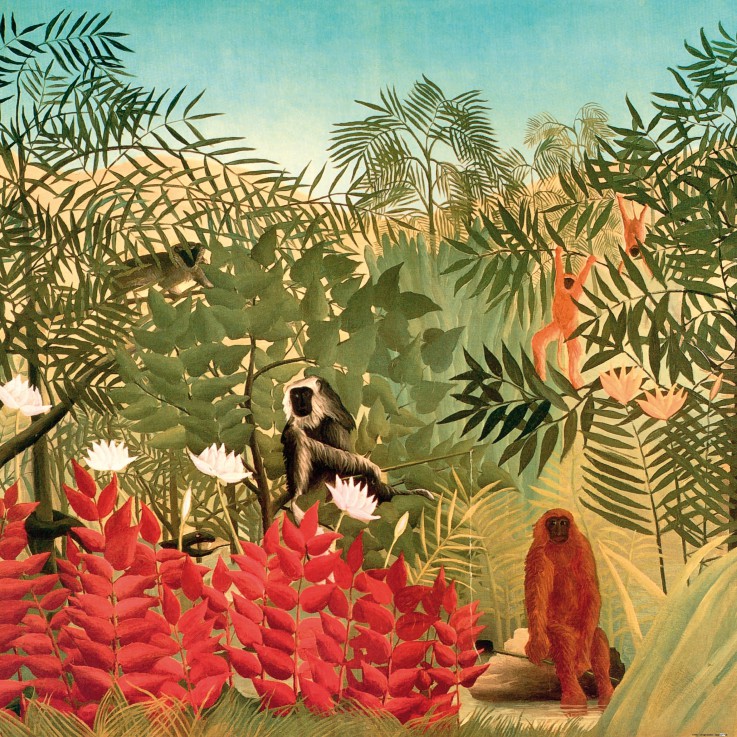 Henri rousseau картины